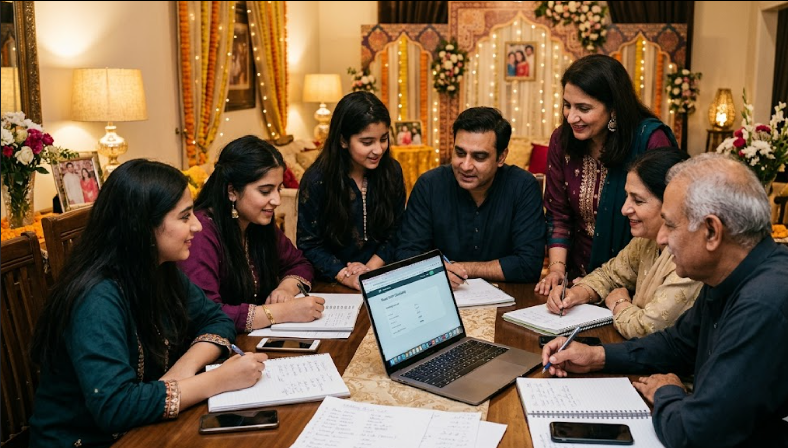 Complete Guide to Planning a Pakistani Wedding Guest List