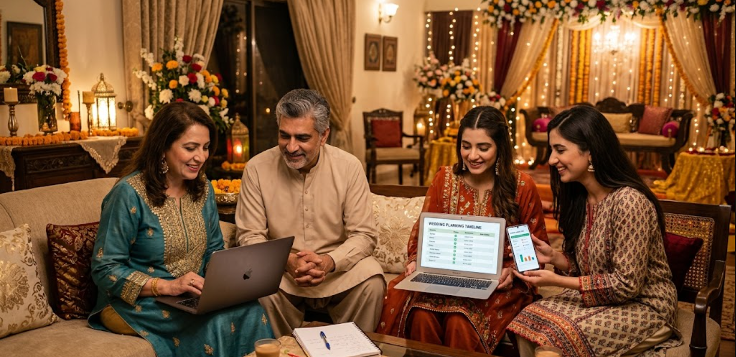 The Ultimate Pakistani Wedding Planning Timeline